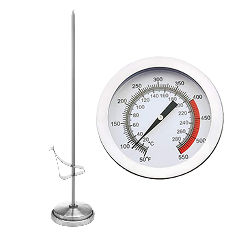 Home Cooking Reading - Termometr do mięsa ze stali nierdzewnej