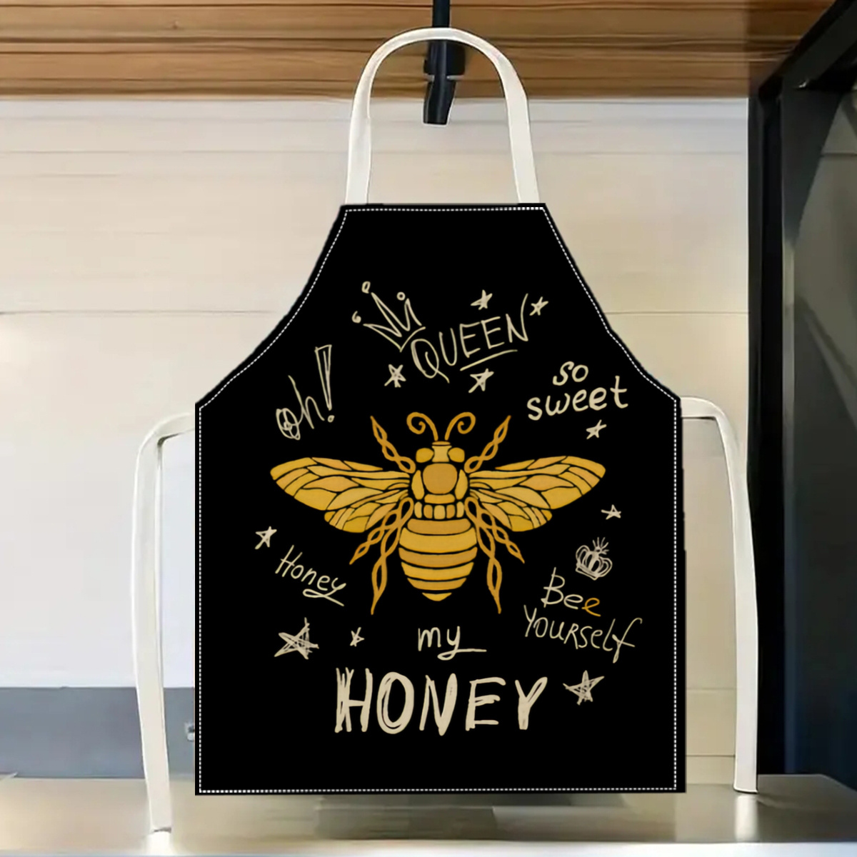 Home Cooking Queen - Fartuch Kuchenny z Lnu i Bawełny