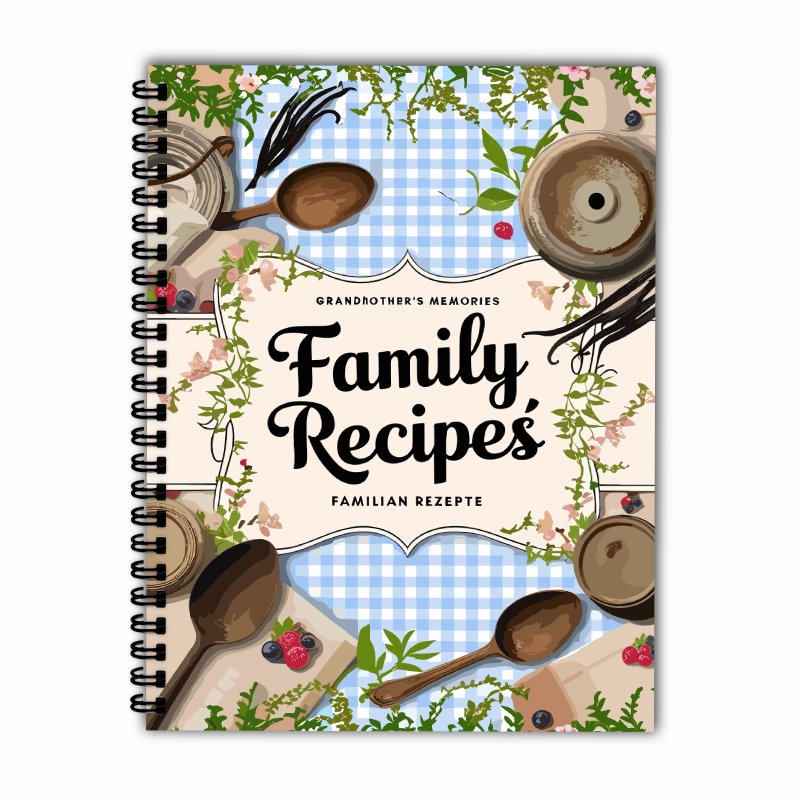 Książka z przepisami A5, niebi – Home Cooking Book recenzja i cena